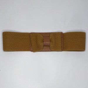 Women elastic stretch waist belt